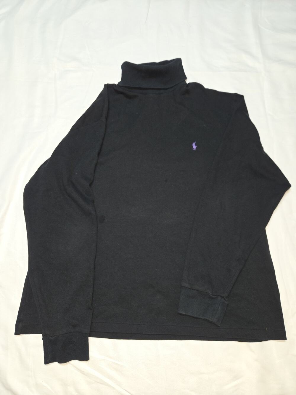 Polo Ralph Lauren Men's XL Turtleneck Black Long Sleevenb
